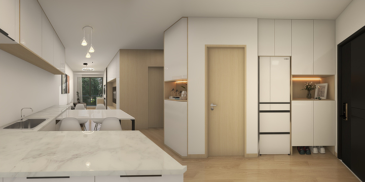 吴哥装饰-中铁诺德逸都案例-装修设计方案