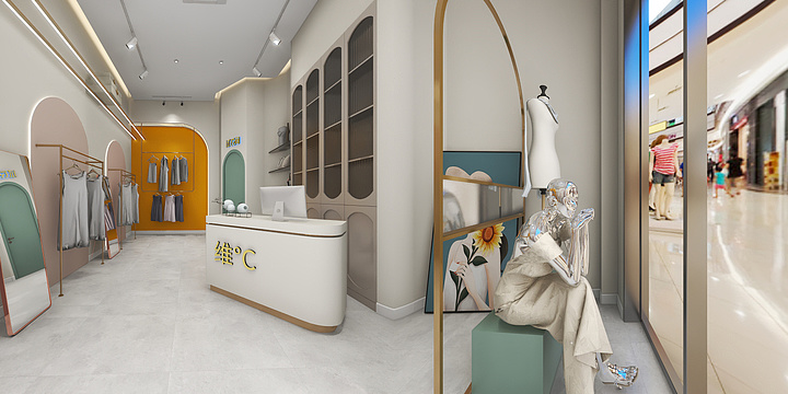 程浩7628-女装店-装修设计方案