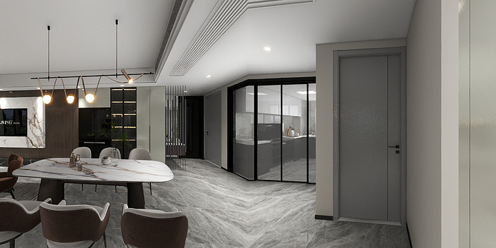 鼎润装饰工程有限公司-国旭城8楼效果图.dwg-装修设计方案