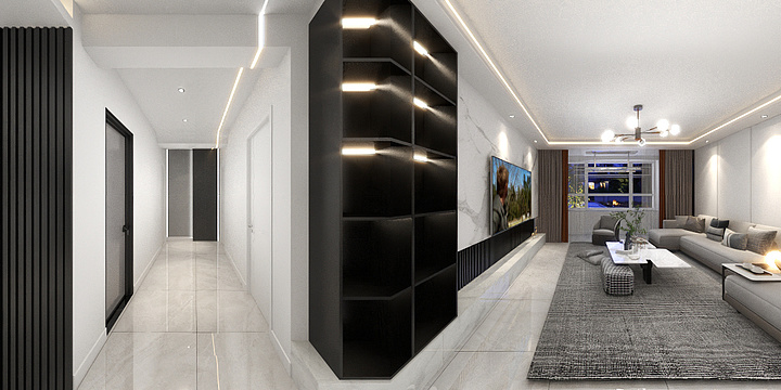 辽阳市七号设计工作室-首山通和园8-3-5东138平-装修设计方案