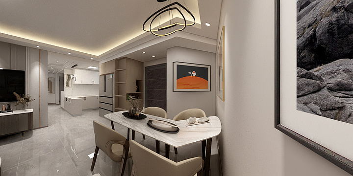 青桔装饰林设计-花溪径1-1-02户王先生雅居-装修设计方案