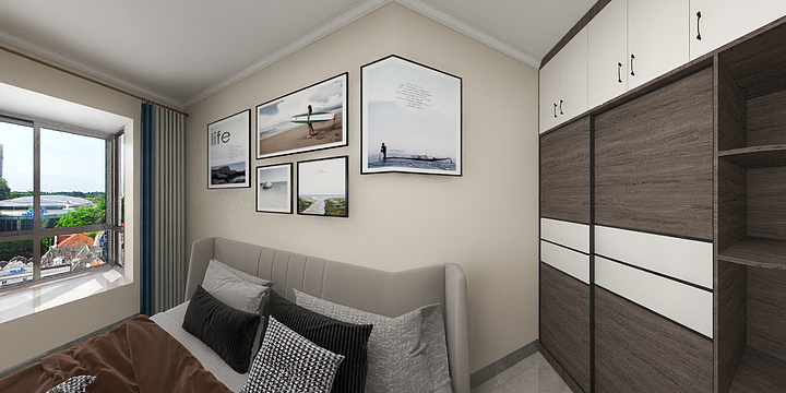 宇堂-教苑小区B2-2208-装修设计方案