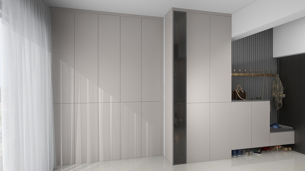 -听宅-五元河鞋柜-装修设计方案