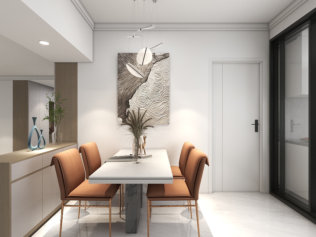 泊梦空间设计-新春小区122平米现代简约-装修设计方案