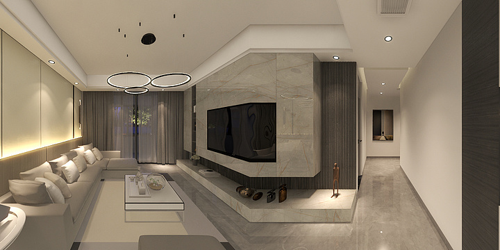 北雅装饰工程-海伦逸居119.dwg-装修设计方案