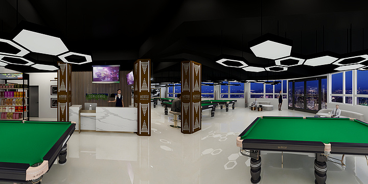 佳欣博川-网吧+台球-装修设计方案