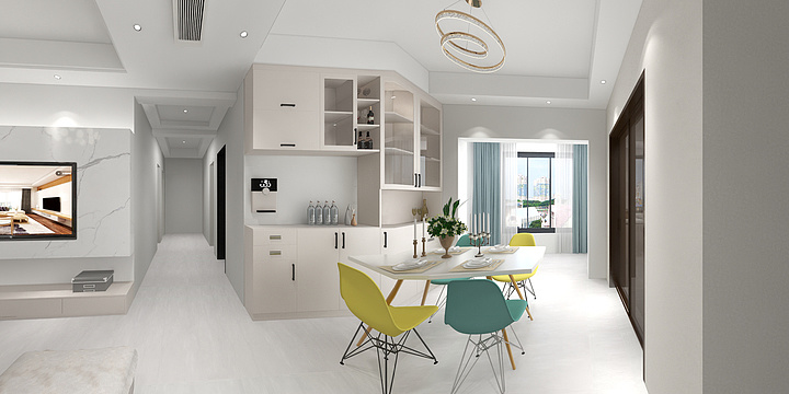 益有美家整装-泰诚西溪合院19-1-402  文志平-装修设计方案