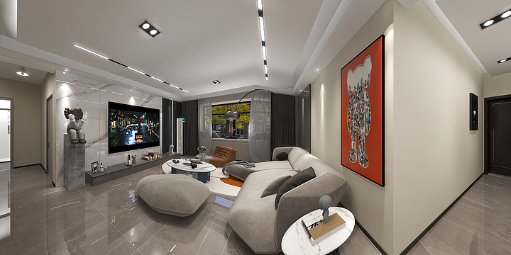 顾哼哼*-居然首府147-谢府君-装修设计方案