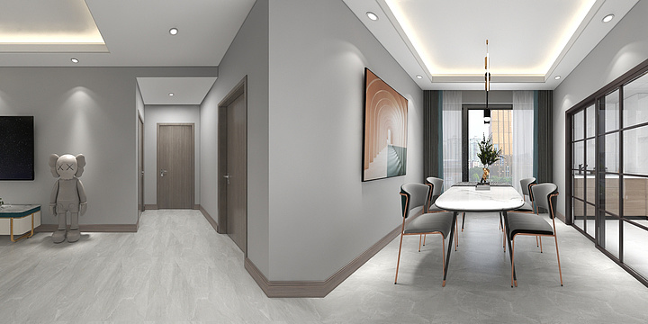 设计师Mr冯-舟水桥严先生-装修设计方案