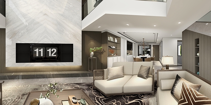 胡萝卜红红-浠水王老师别墅-装修设计方案