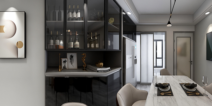 HiBob-骆城华苑二期18#302-装修设计方案