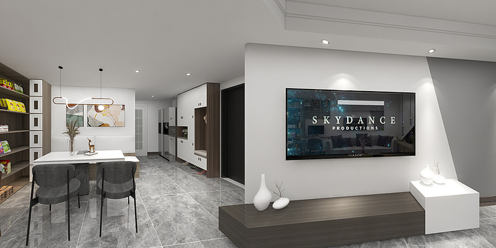 Tone孟涛-柳岸景园-装修设计方案