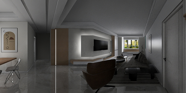 鑫鑫饰家-龙元世纪-装修设计方案