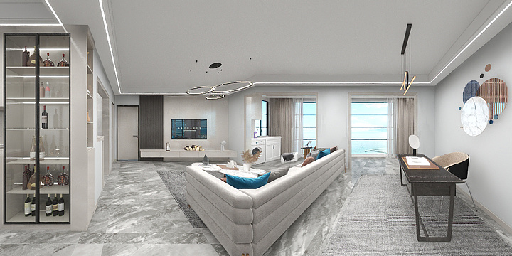 枫墨1-一品江山8-11西-装修设计方案