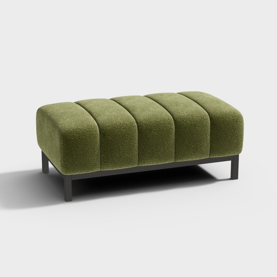 Farmhouse Ottomans & Benches,Ottomans & Pouffes,green