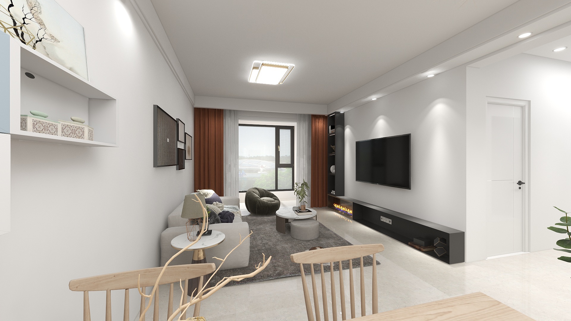 187****9409-金域华府 田园风装修效果图