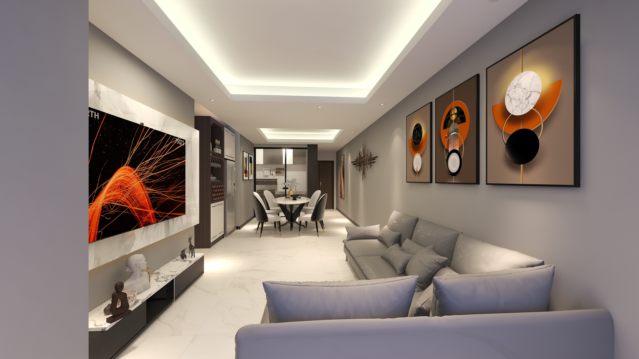 服装管理软件-中原南山-装修设计方案