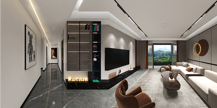 Jun太阳空间-无主灯-装修设计方案