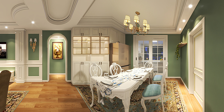 Jesur316-伊宁县115㎡2室-装修设计方案