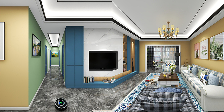 诸葛兰亭-宁邦中心13栋02单元（方案一）-副本-副本-副本-装修设计方案