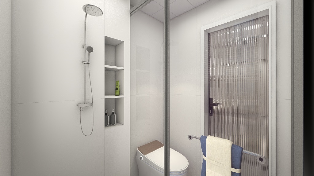 简艺装饰设计工程有限公司-华发国际海岸2-1602.dwg-方案三-装修设计方案