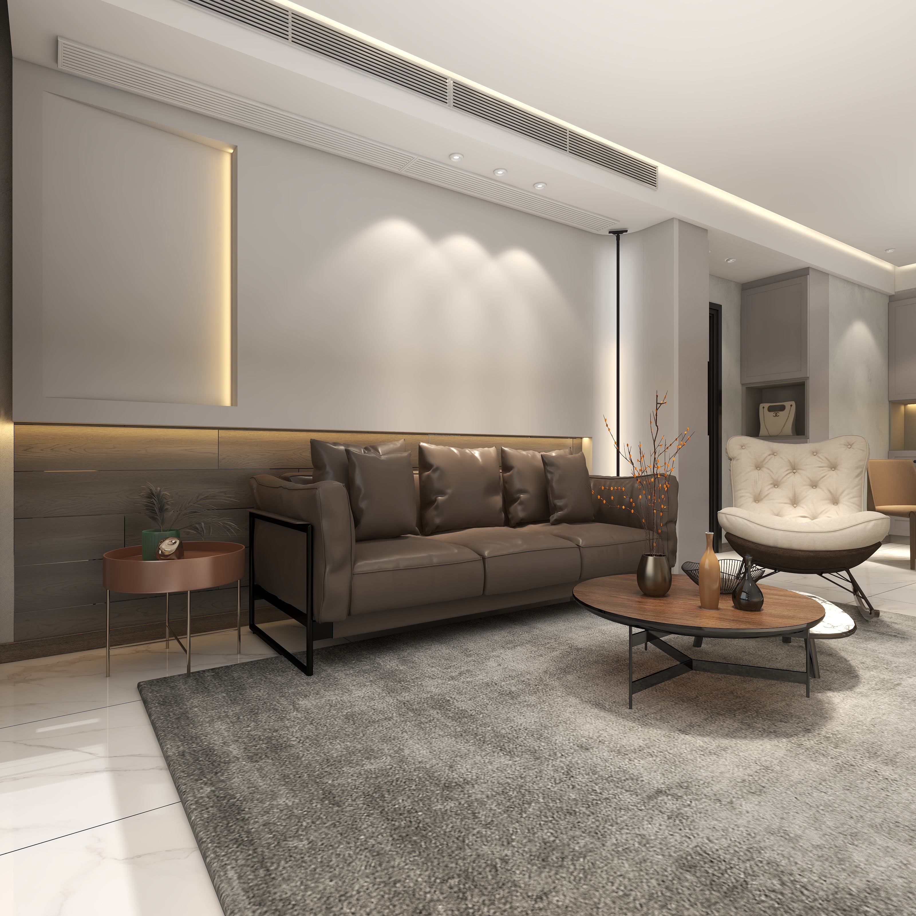 D空间设计事务所-现代混搭-装修设计方案