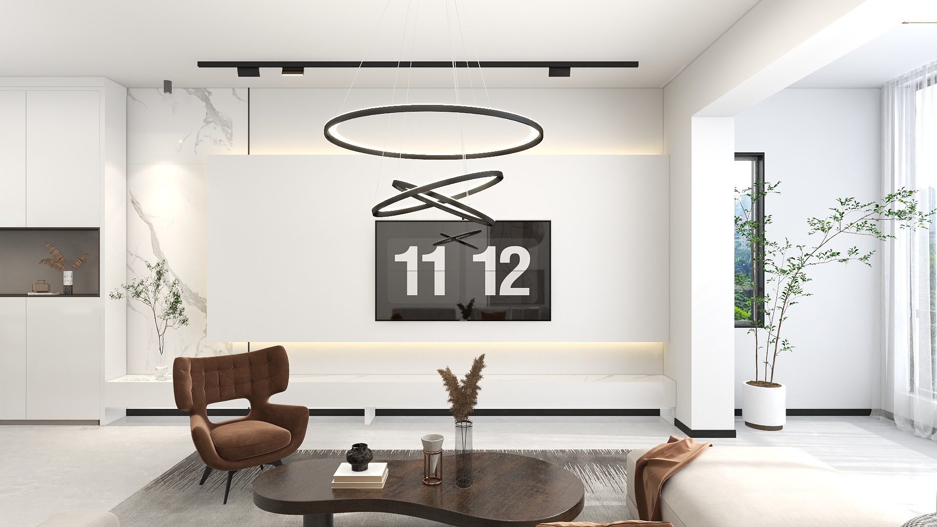 室内设计-李华健-保利春天.dwg-现代-装修设计方案