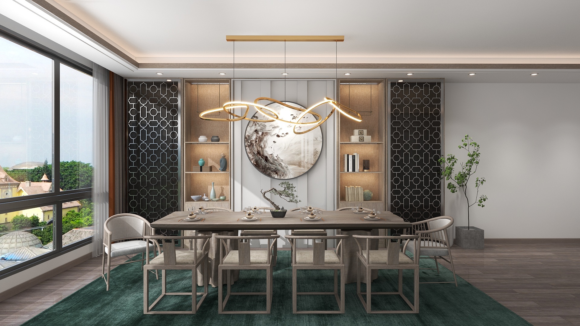 翡翠屋设计-锦唐家园-装修设计方案