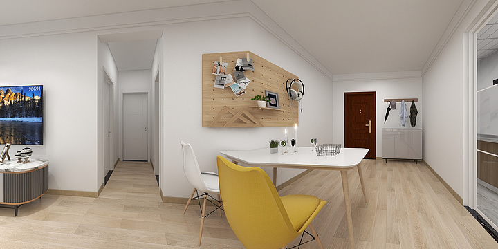 186****6957CwIF-塔冢小区3#-方案C-装修设计方案