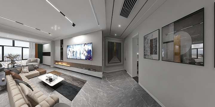 室内空间设计师王淼-金科博翠粼湖-装修设计方案