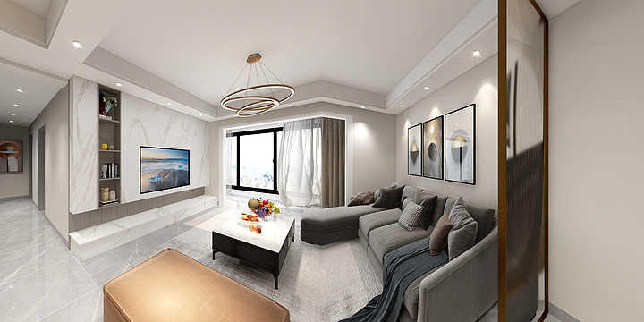 设计师周磊-御龙府刘姐-装修设计方案