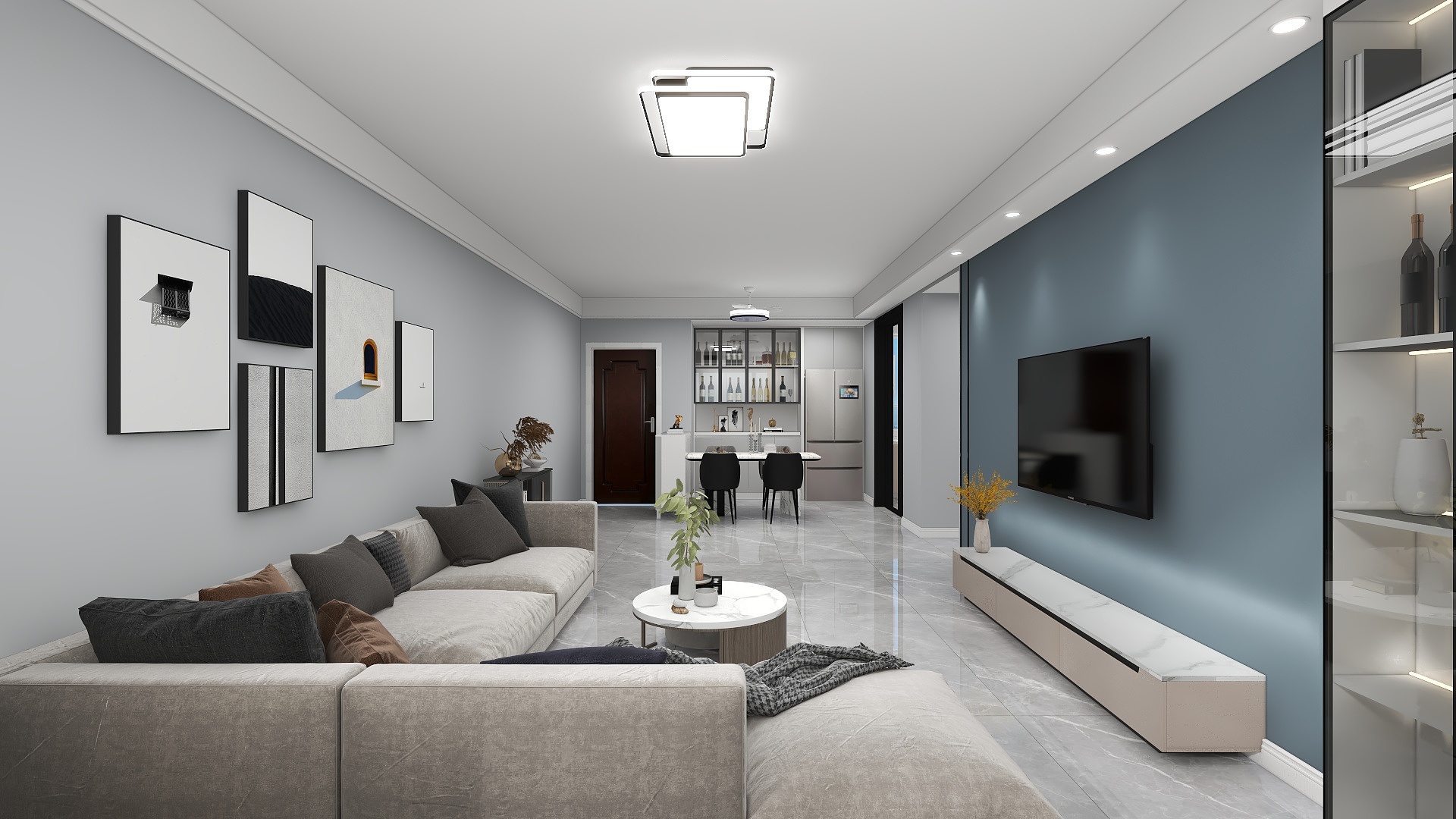 室内装饰设计LQ-郁金香岸2-1502室-奶油风-副本-副本-装修设计方案