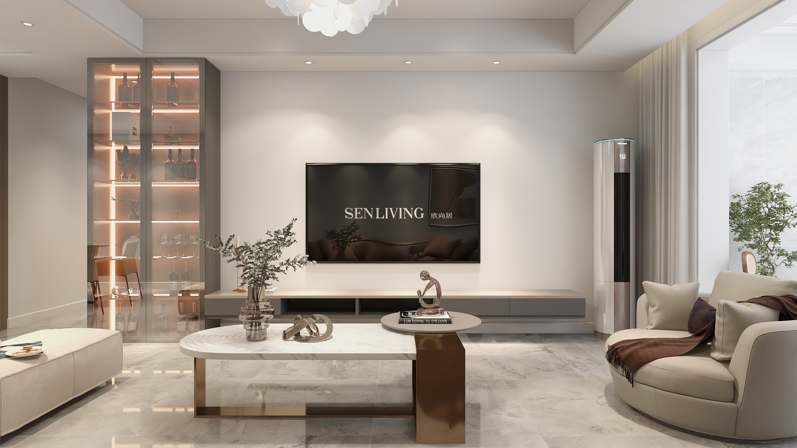 喜娜-幸福佳苑6-901-装修设计方案