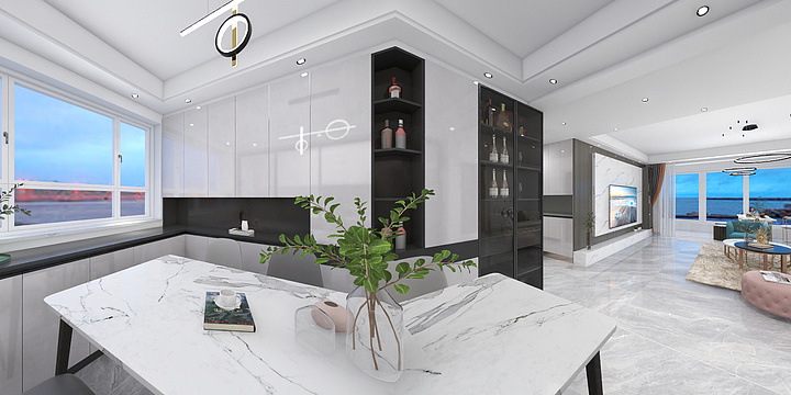 室内设计师_奈何-潍坊商谷142最新-装修设计方案