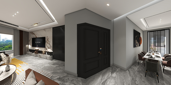 专注设计1209-华夏中央公园169.dwg-装修设计方案