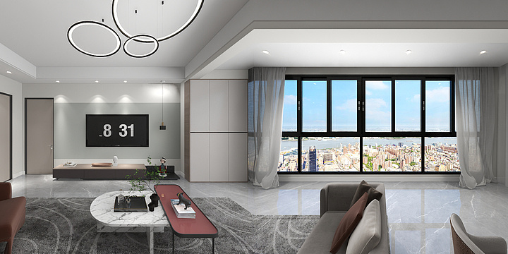 设计师刘晓琴-玺院横厅.dwg-副本-装修设计方案