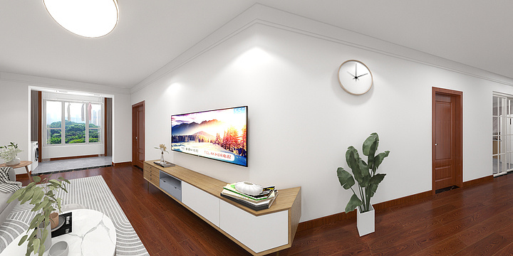 186****6957CwIF-塔冢小区2#-方案B-装修设计方案