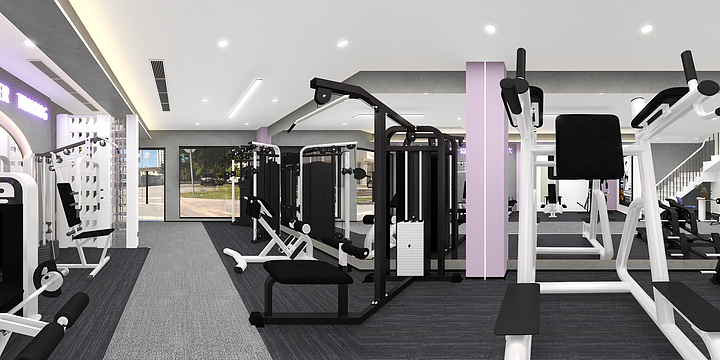 徐雀-健身房1层8.22-装修设计方案