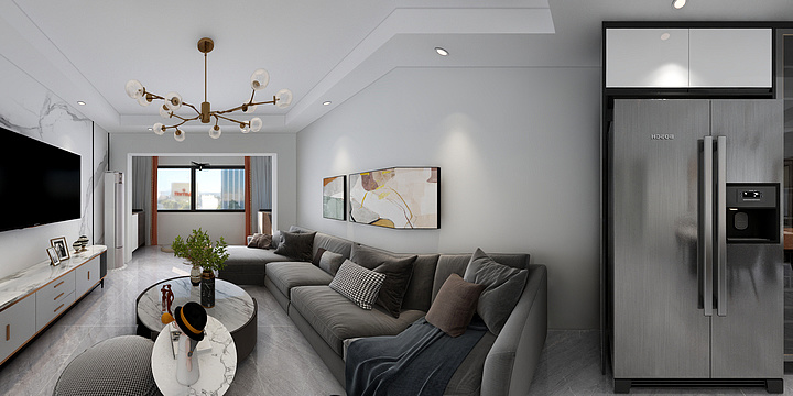 何余设计-澜岸花园-装修设计方案