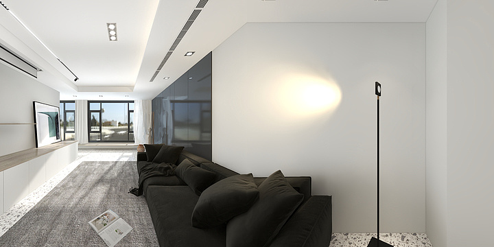 林深Des-【诧寂】  宁静美好的一人居-装修设计方案