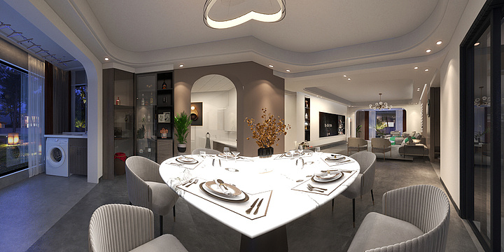 设计思~七七-金色年华9-2201-装修设计方案