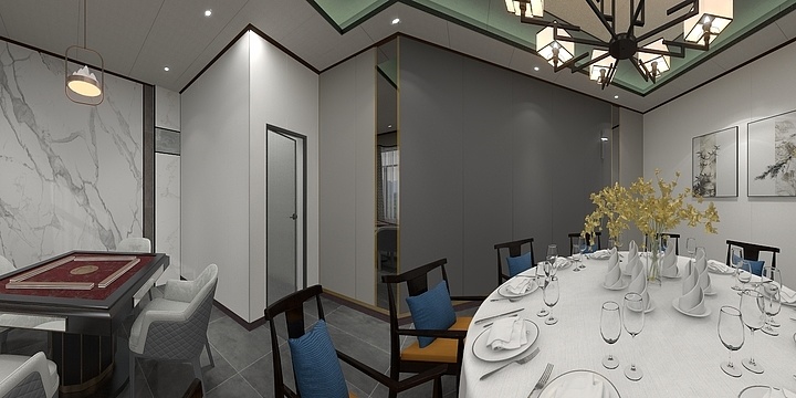 简梵设计工作室-餐厅5555555555-装修设计方案