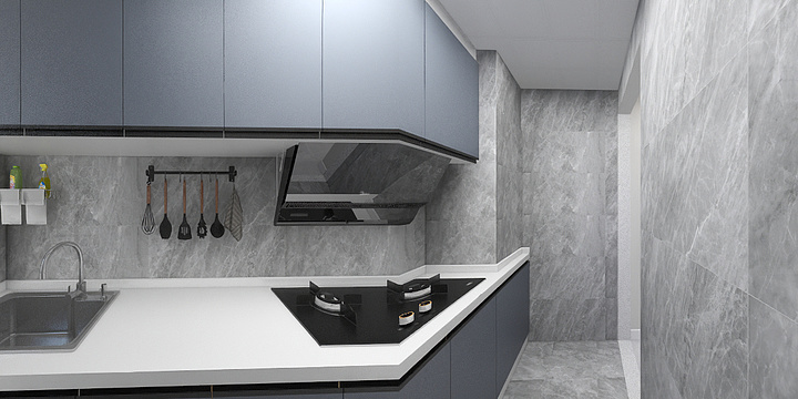 老K-锦城逸景D区 1号户型-装修设计方案