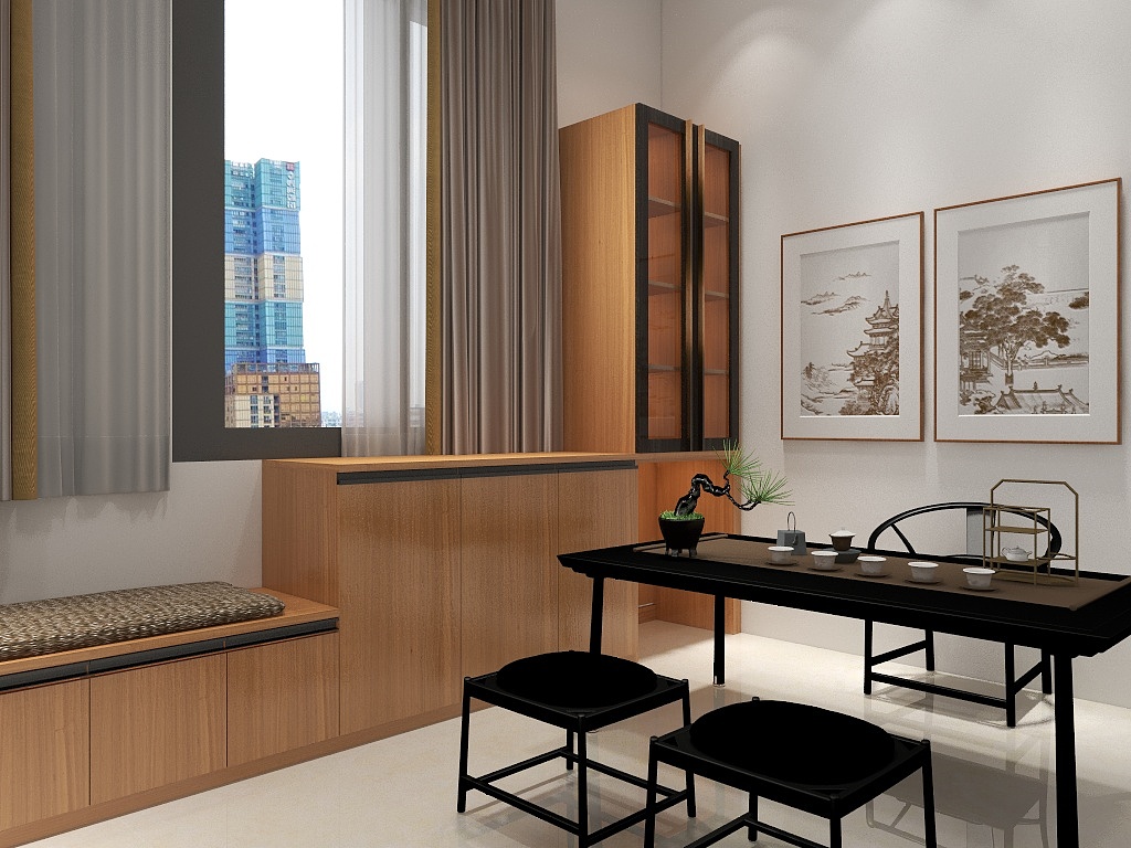 yoyo郭-自建顶层休闲活动空间设计-装修设计方案