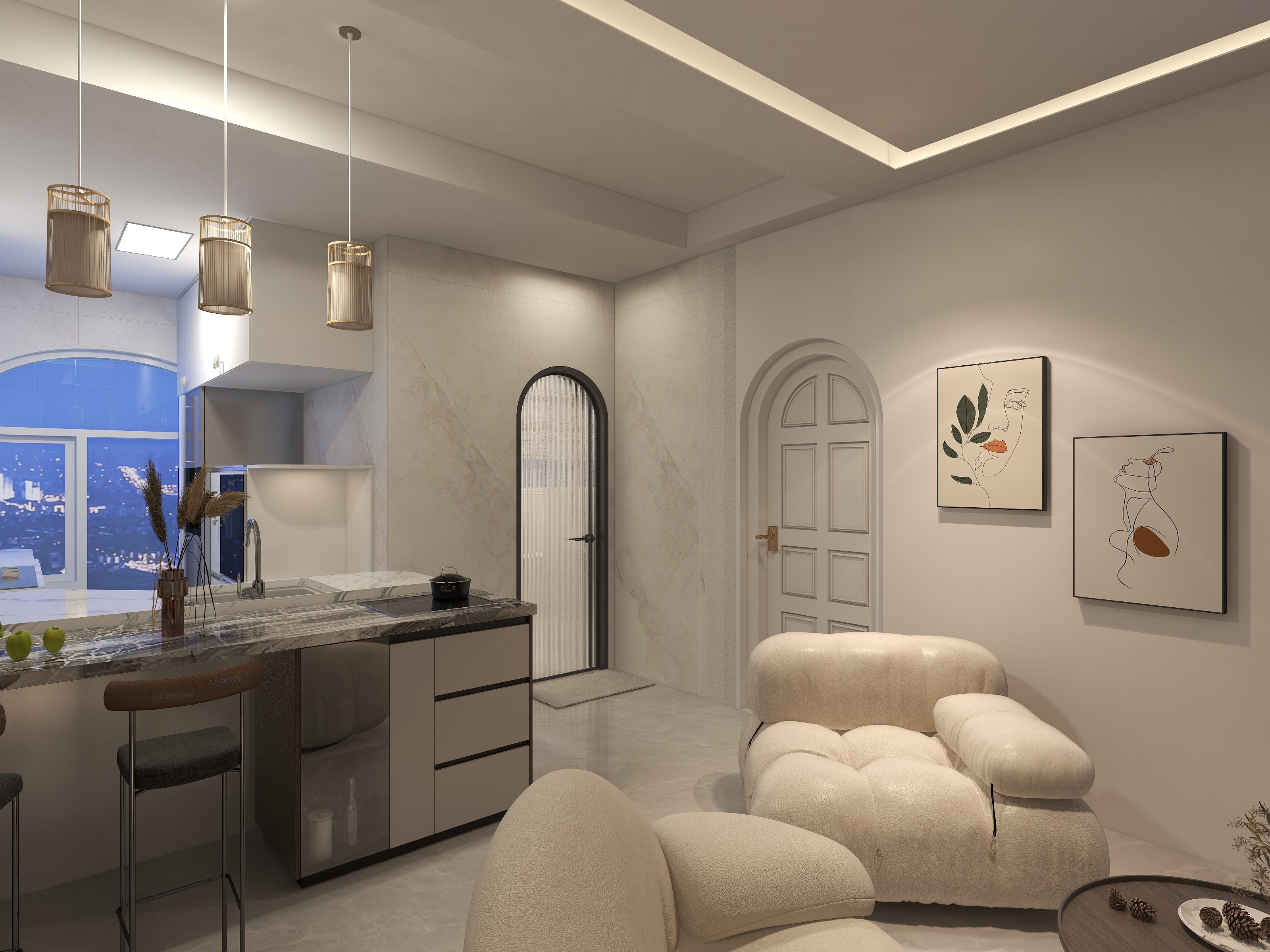 林洛LXYE-单身典雅小屋-装修设计方案