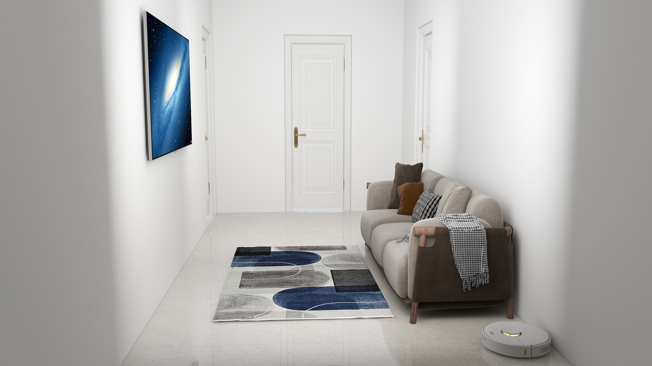 鼎信广告uMIa-一层建筑面积77.44平之家-装修设计方案