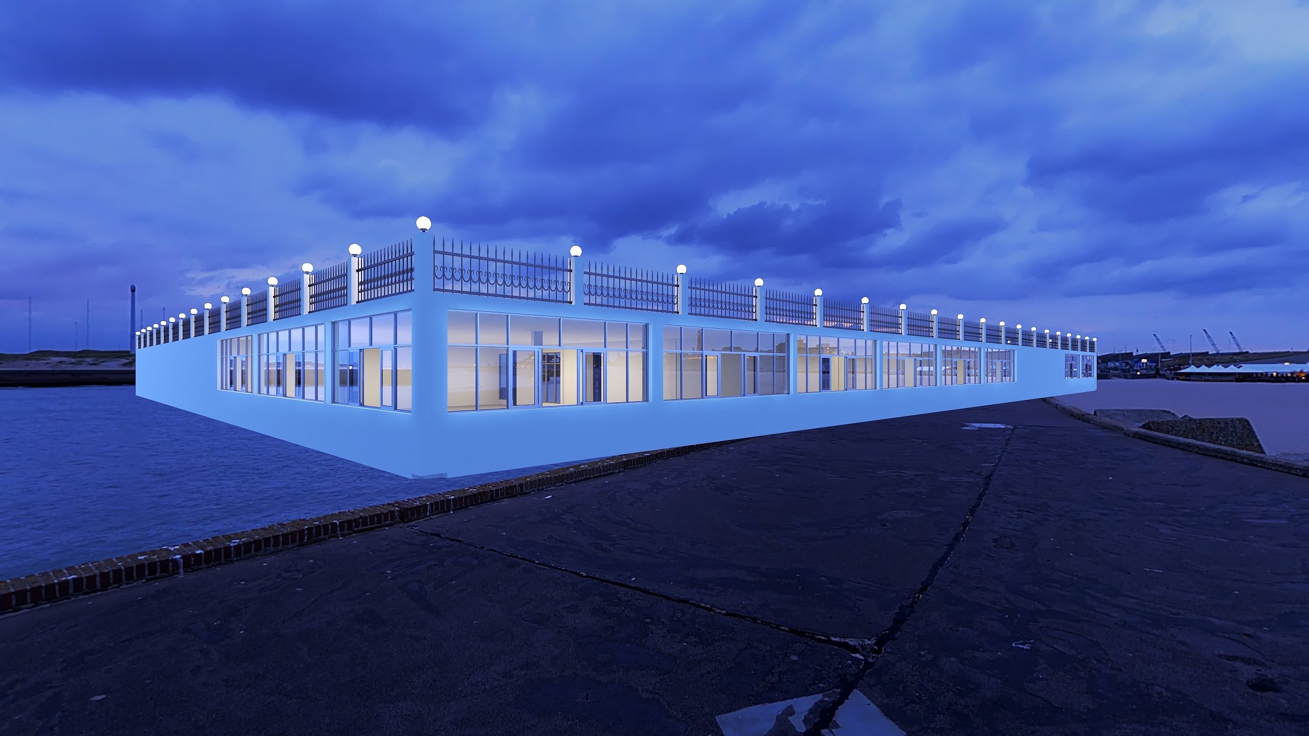 顺畅装饰-南洲路工业大道-四楼-装修设计方案