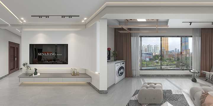 离忧设计-江南学府.dwg-装修设计方案