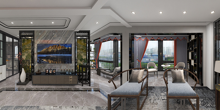 昭阳区装饰设计-中梁35-1-301.dwg-装修设计方案