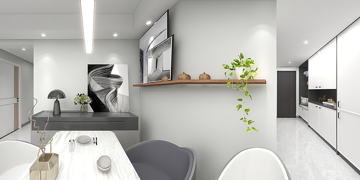 高端设计老师-凤凰首府110.dwg-装修设计方案